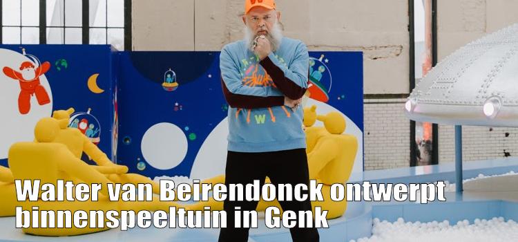Walter van Beirendonck ontwerpt binnenspeeltuin in Genk
