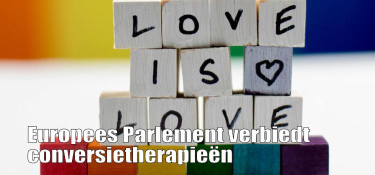Europees Parlement verbiedt conversietherapieën