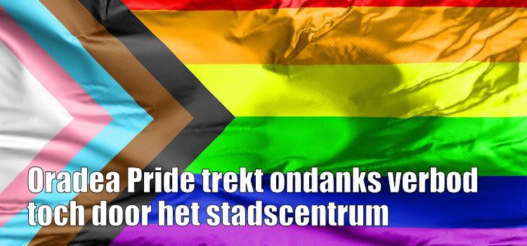 Oradea Pride trekt ondanks verbod toch door het stadscentrum